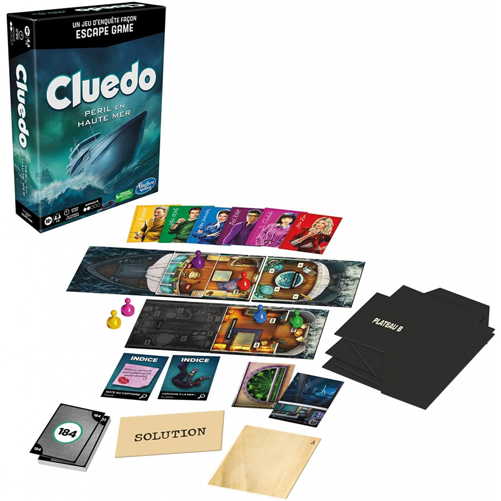 Cluedo - Péril en Haute Mer - Occasion