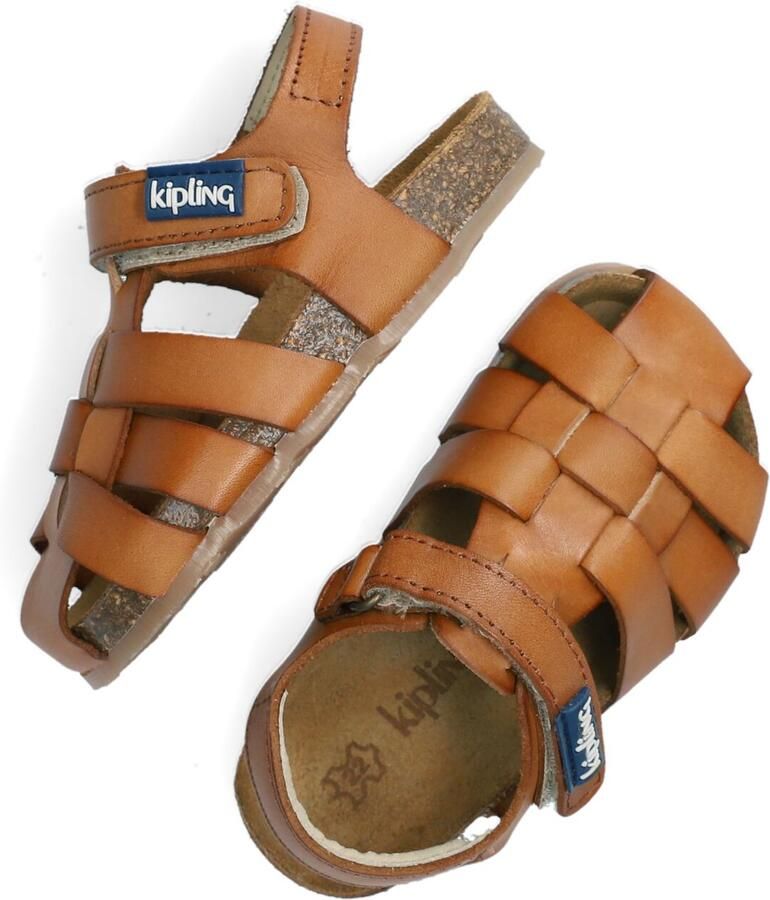 Kipling Fidel Sandalen Jongens Kids Cognac
