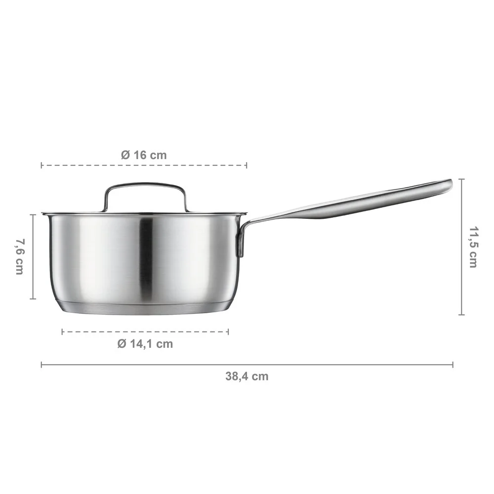 Fiskars  All Steel kasserolle - 1,5L