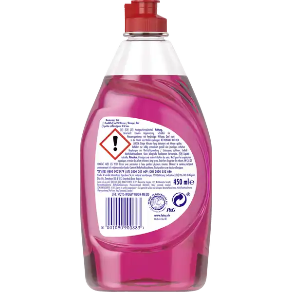 Handspülmittel Konzentrat Pinke Jasminblüte Limited Edition