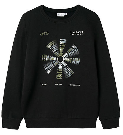 Name It Sweatshirt - NkmNonen - Blåck