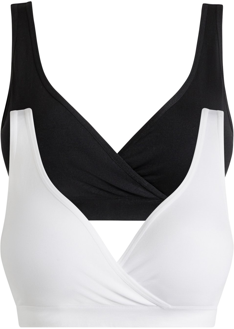 Lot de 2 brassières d'allaitement sans couture en matière durable