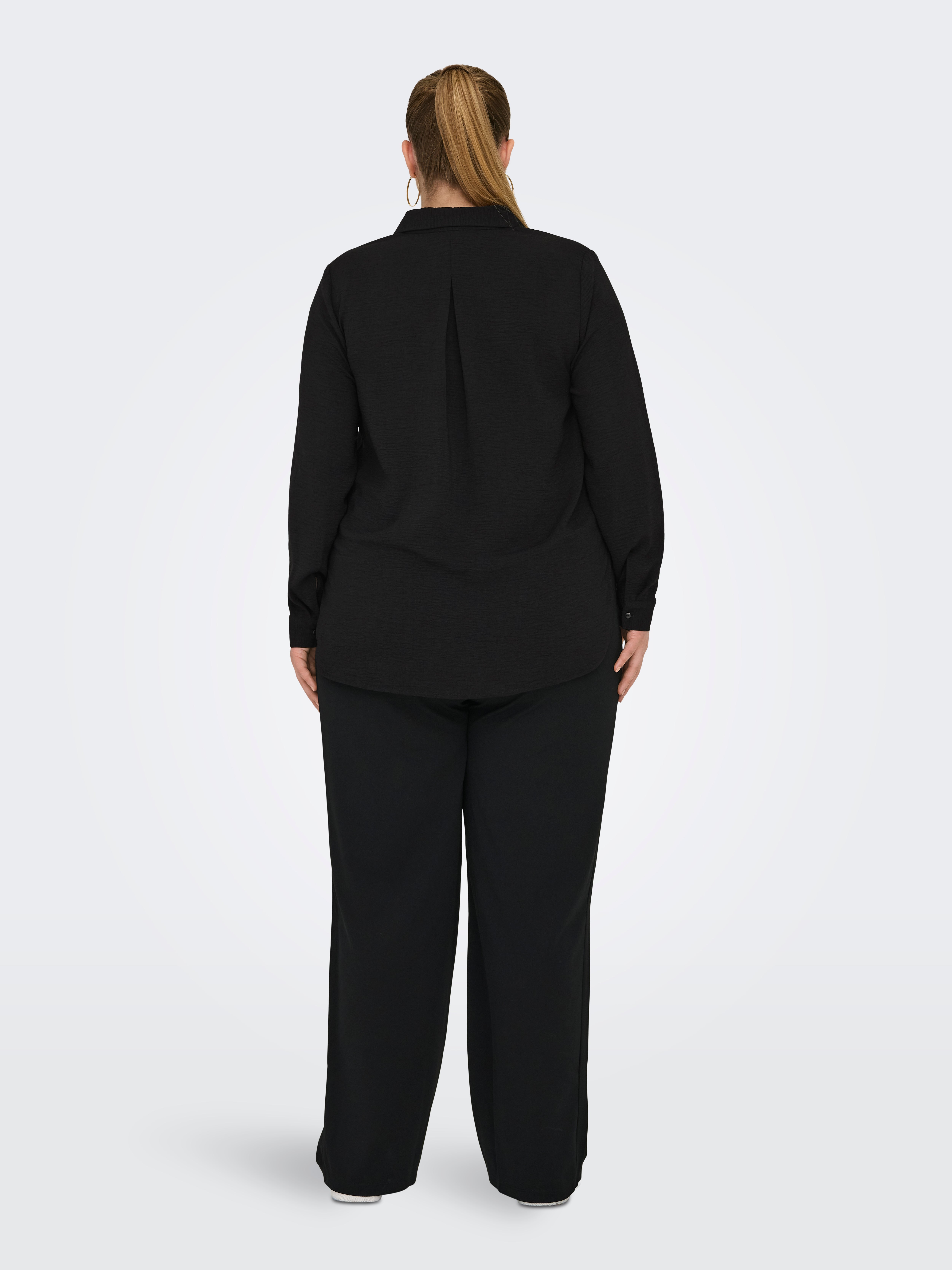 CARJOLEEN Hemd Black
