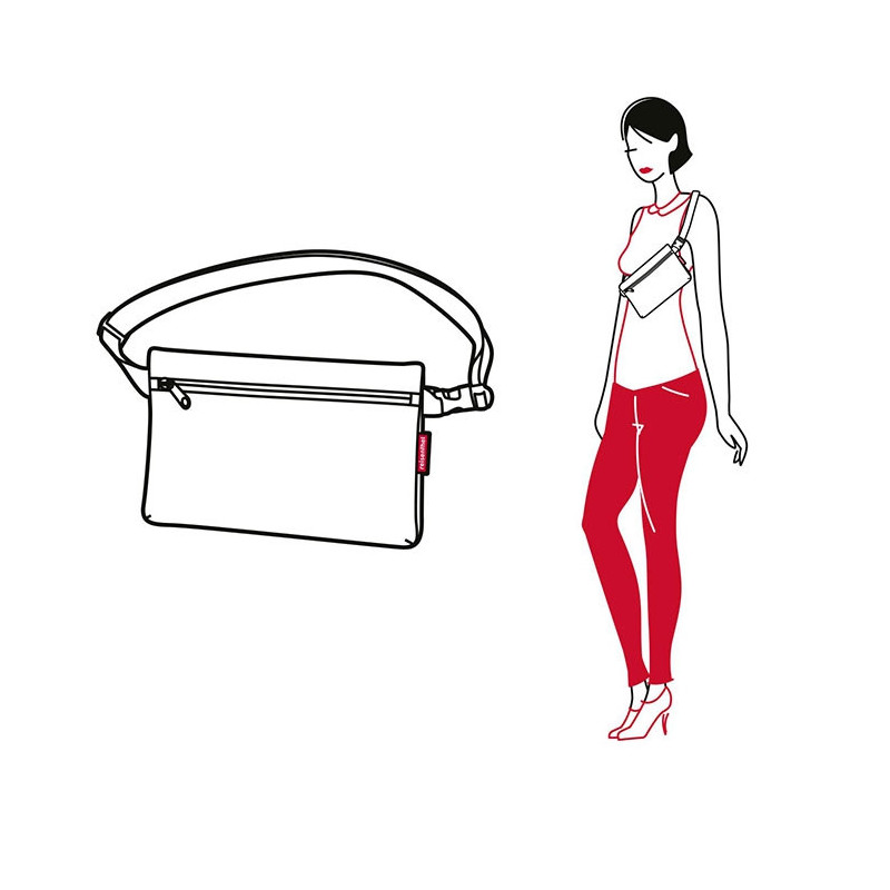 Sac banane Beltbag 2 Litres Reflective