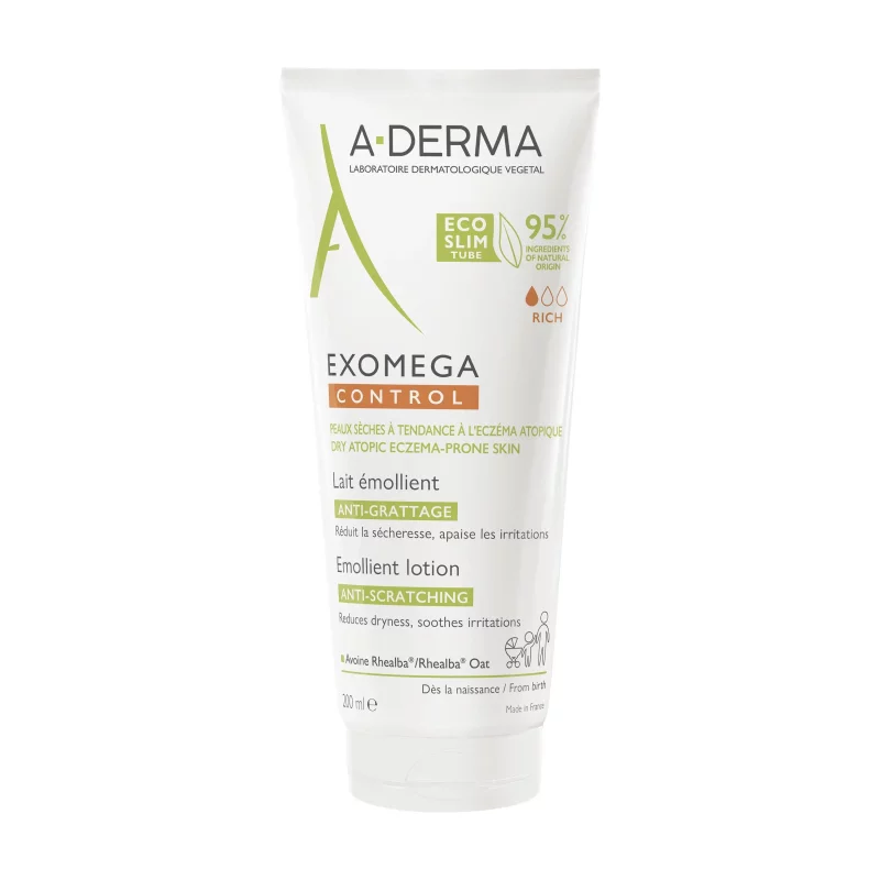 EXOMEGA CONTROL - Lait Emollient anti-démangeaisons - 200ml