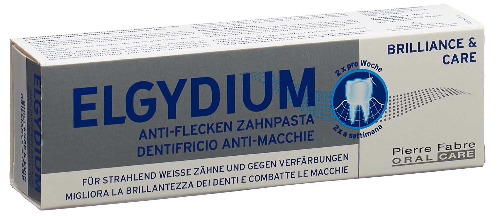 ELGYDIUM Brilliance&Care Zahnpasta-Gel<br>30 ml, Tube, Gel