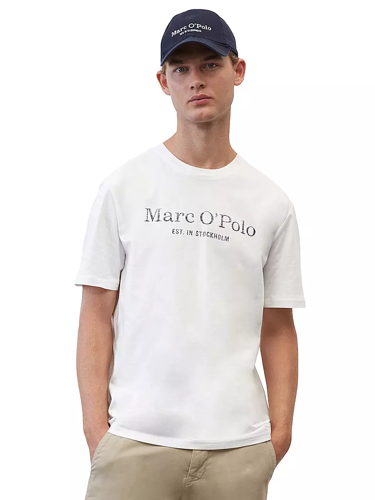 MARC O'POLO T-Shirt weiss