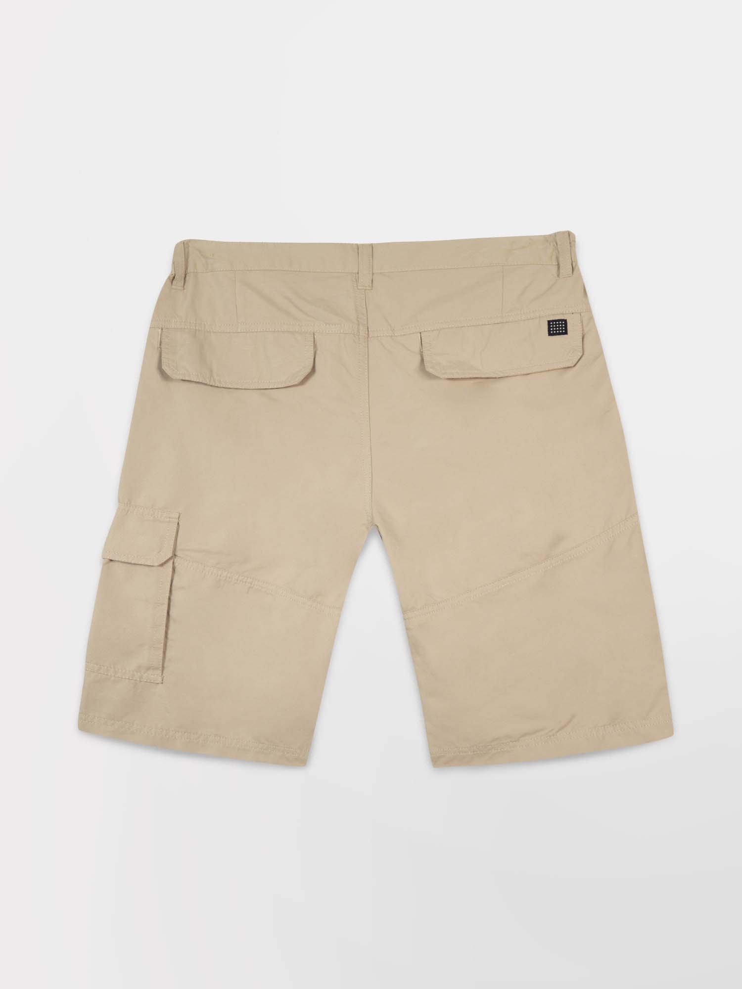 Bermuda Homme Ceinture Semi-Elastiquée Beige