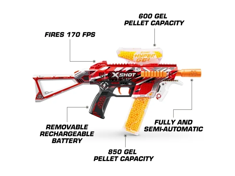 X-Shot Hyper Gel Small Blaster 2500gellets)