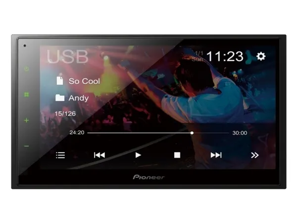 Pioneer DMH-A340DAB Bilradio med Bluetooth / DAB