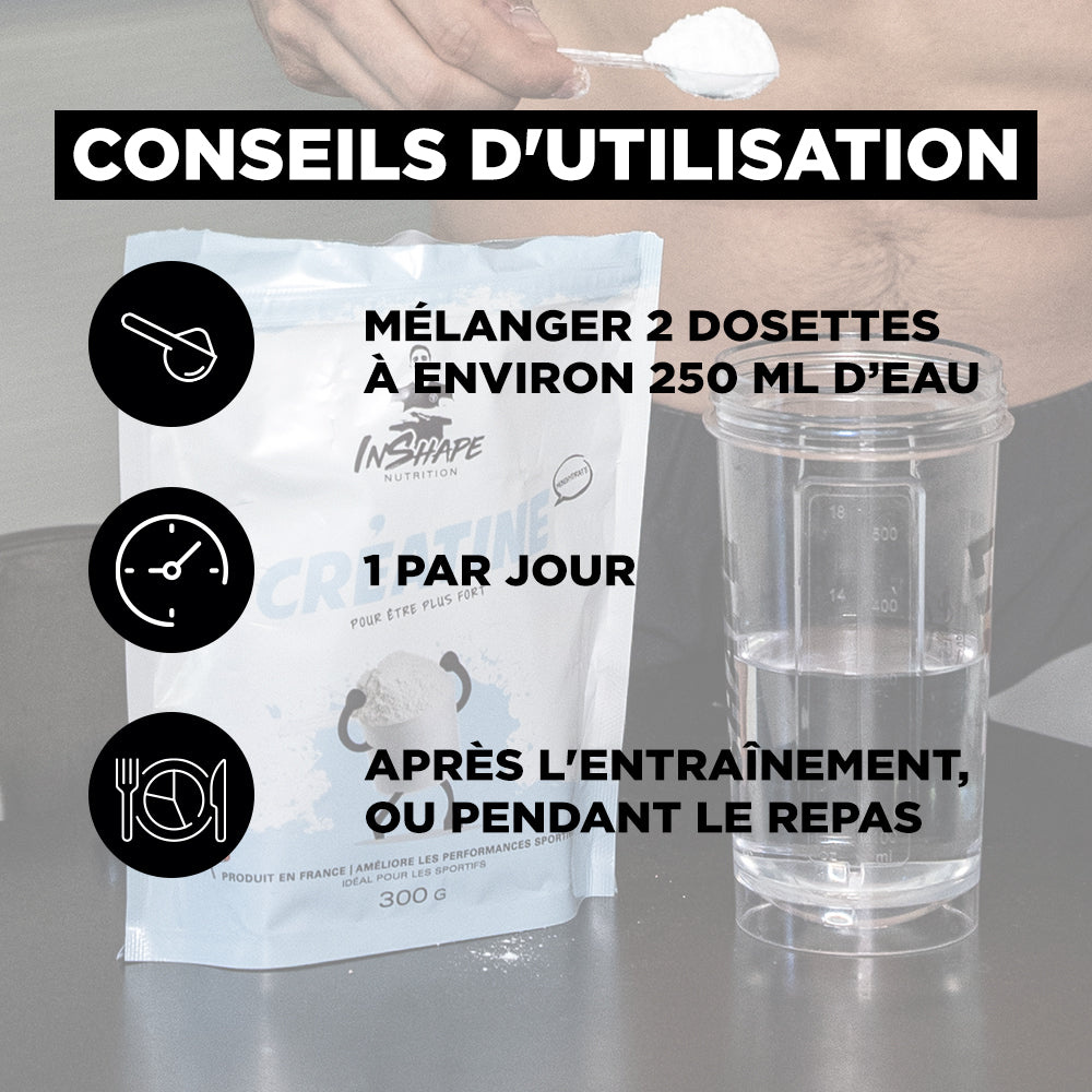 TIBO INSHAPE Créatine en poudre