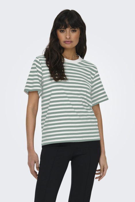 Only groene dames t-shirt