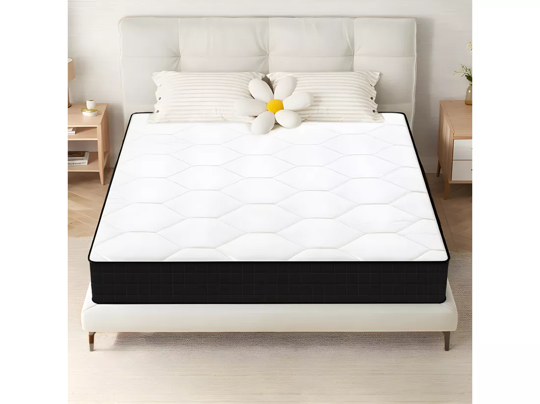 Matelas 180x200 cm Mousse - épaisseur 15 cm - Matelas mémoire de forme de 2 place