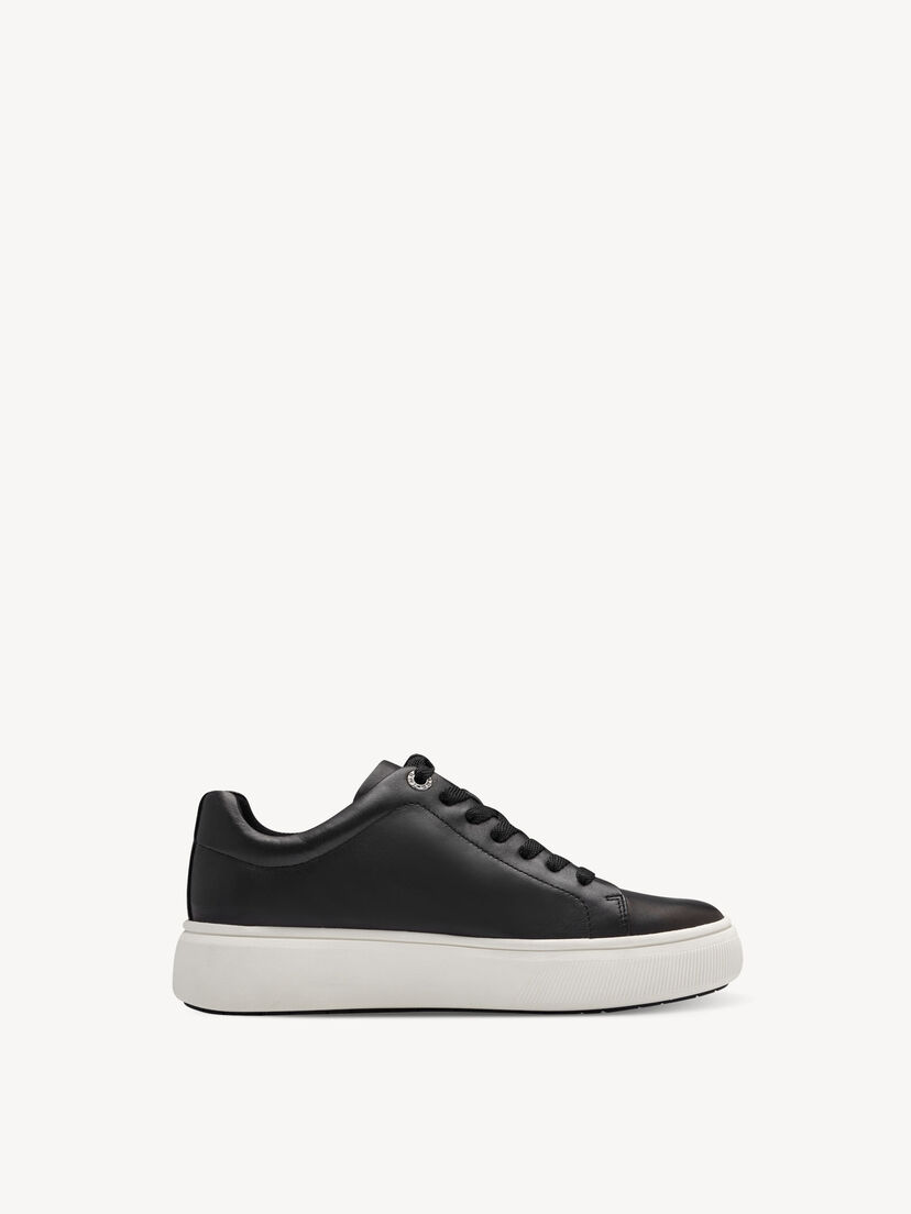 Leren Sneaker - zwart