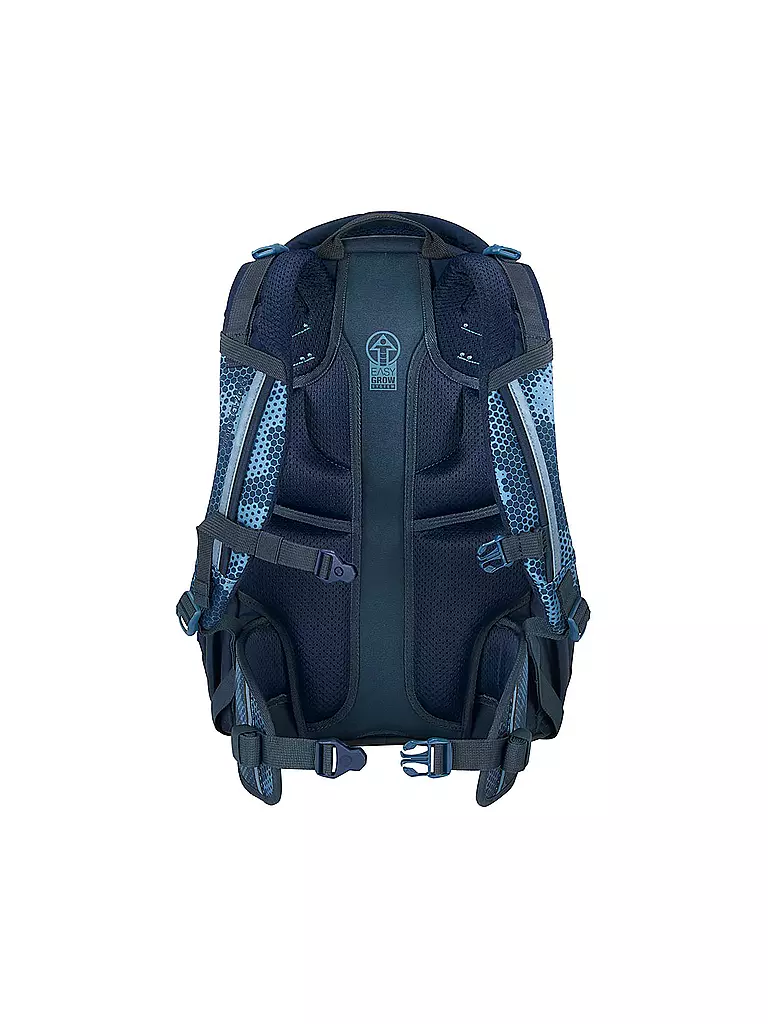 COOCAZOO Schulrucksack MATE GEOMETRIC SKY dunkelblau