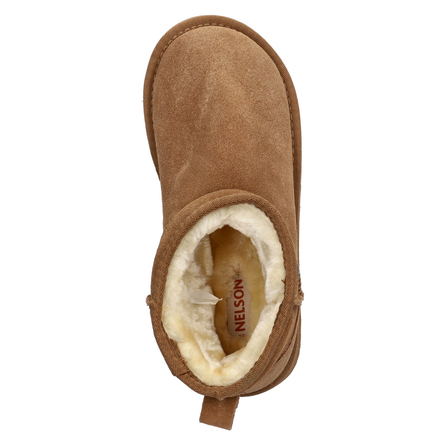 dames gevoerde boot Nelson Cognac