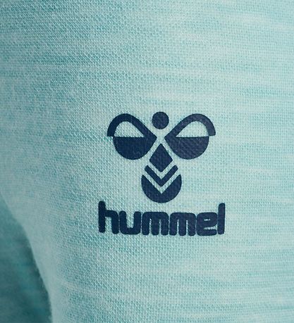 Hummel Leggings - Wolle - Blue - Mineralblau