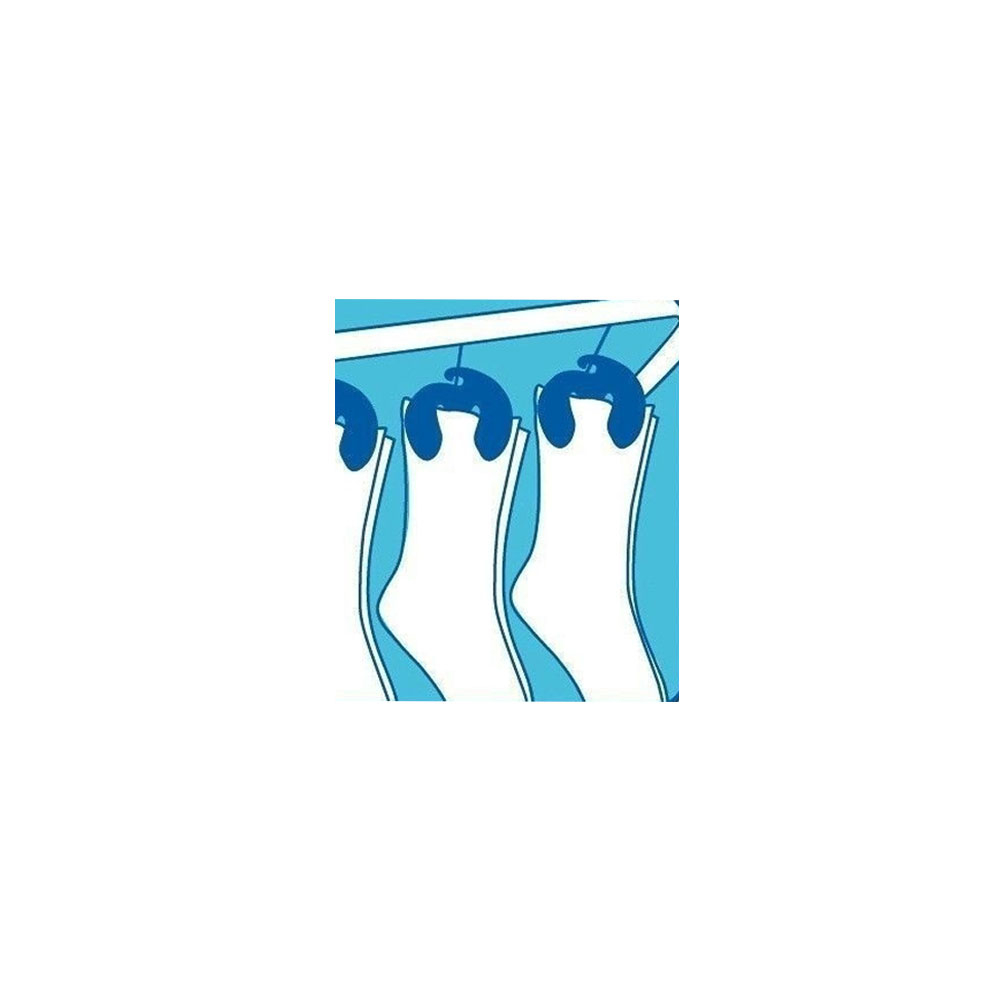 (10er Set) Ø68mm Socken Klammern Strümpfe Clips Socken Trockner Aufhänger - Assortiert