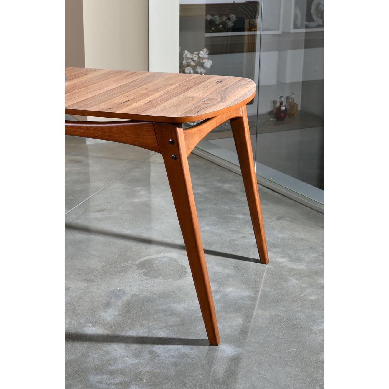 Wooden Art Table touch beige - 160x75x80 cm