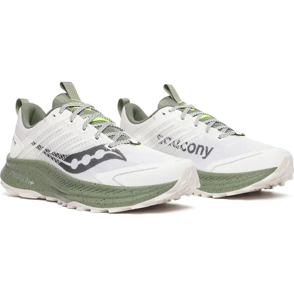 Chaussure trail SAUCONY RIDE TR2 WHITE/OLIVINE