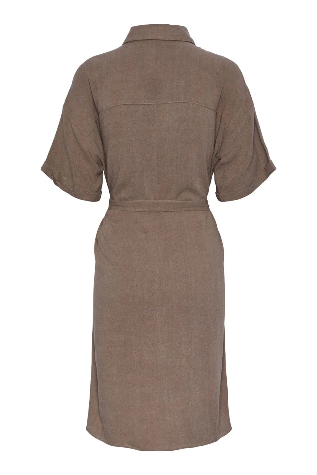 Pieces Pcvinsty Ss Linen Shirt Dress 4385139 fossil