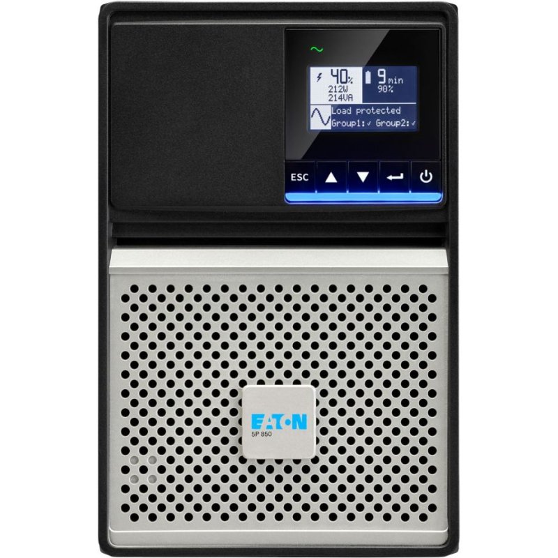 Eaton 5P850IG2 alimentation d'énergie non interruptible Interactivité de ligne 680 W 6 sortie(s) CA