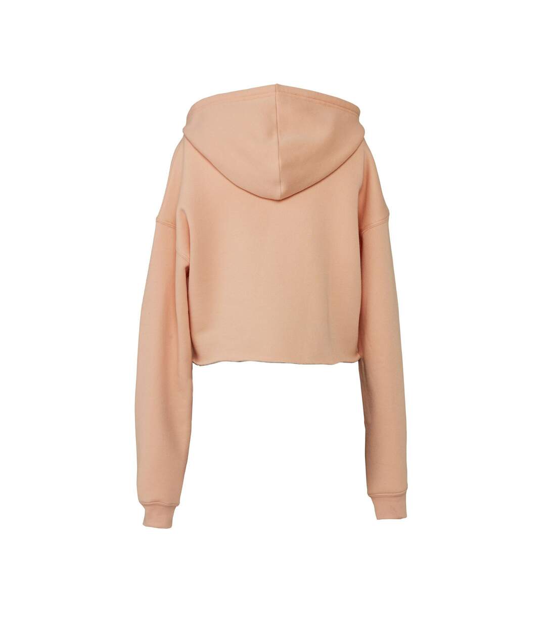 Bella + Canvas - Sweat court à capuche - Femme (Pêche) - UTBC5549