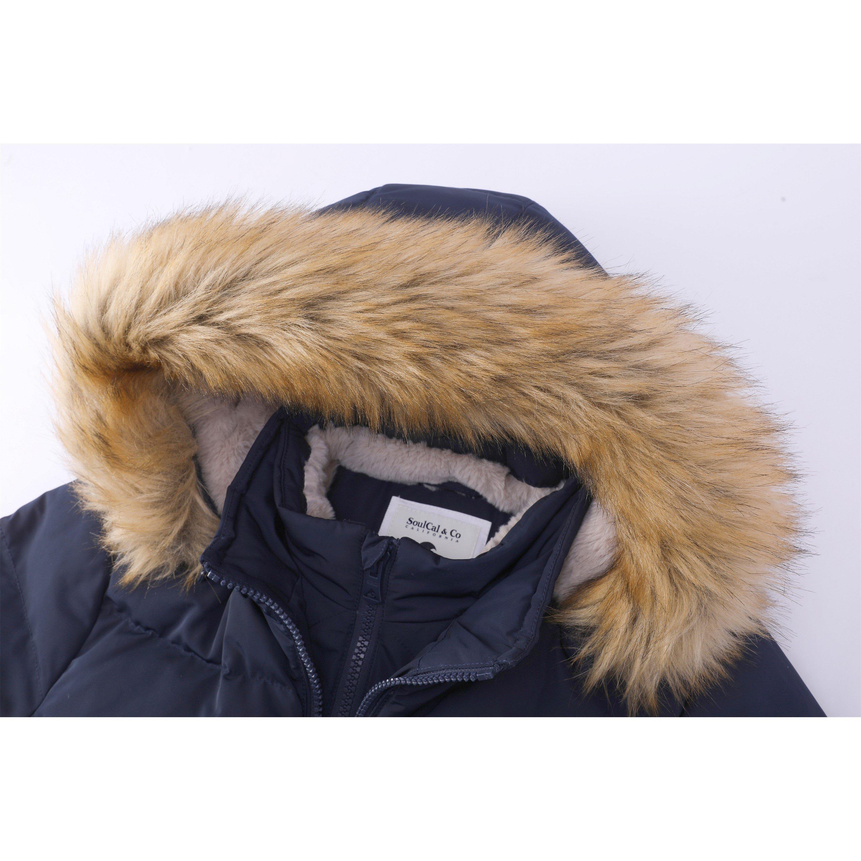 SoulCal 2 Zip Bubble Jacket for Ladies