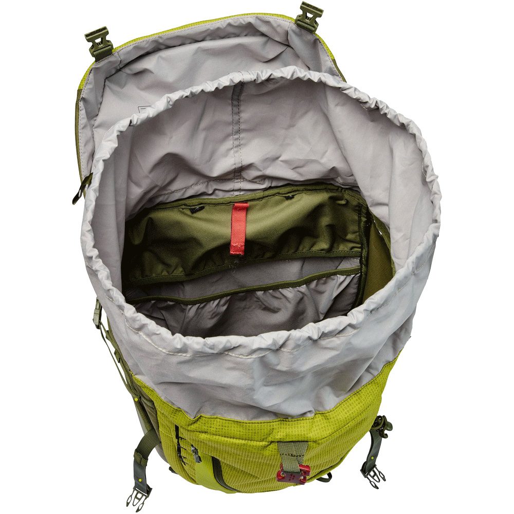 VAUDE Asymmetric 42+8l Trekkingrucksack bright green