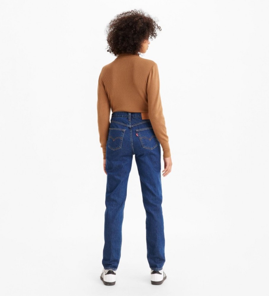 Calça jeans Levi's Mom azul anos 80