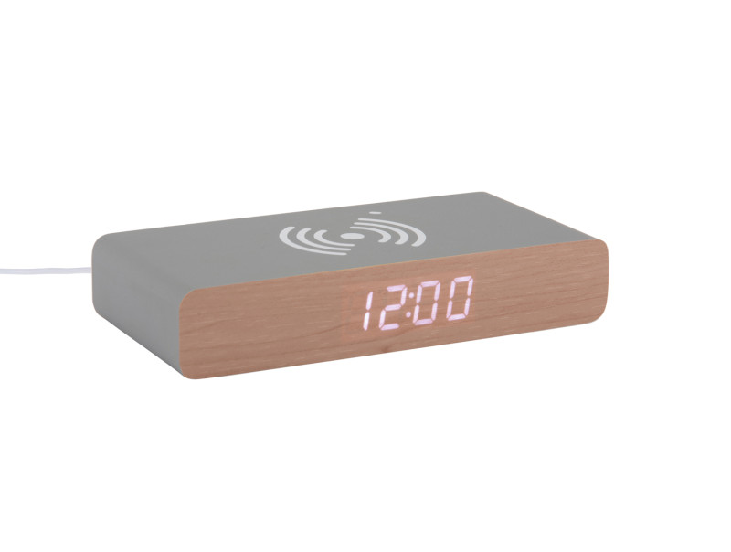 Alarm Clock Retro Flat LED KA6039OR Bright orange