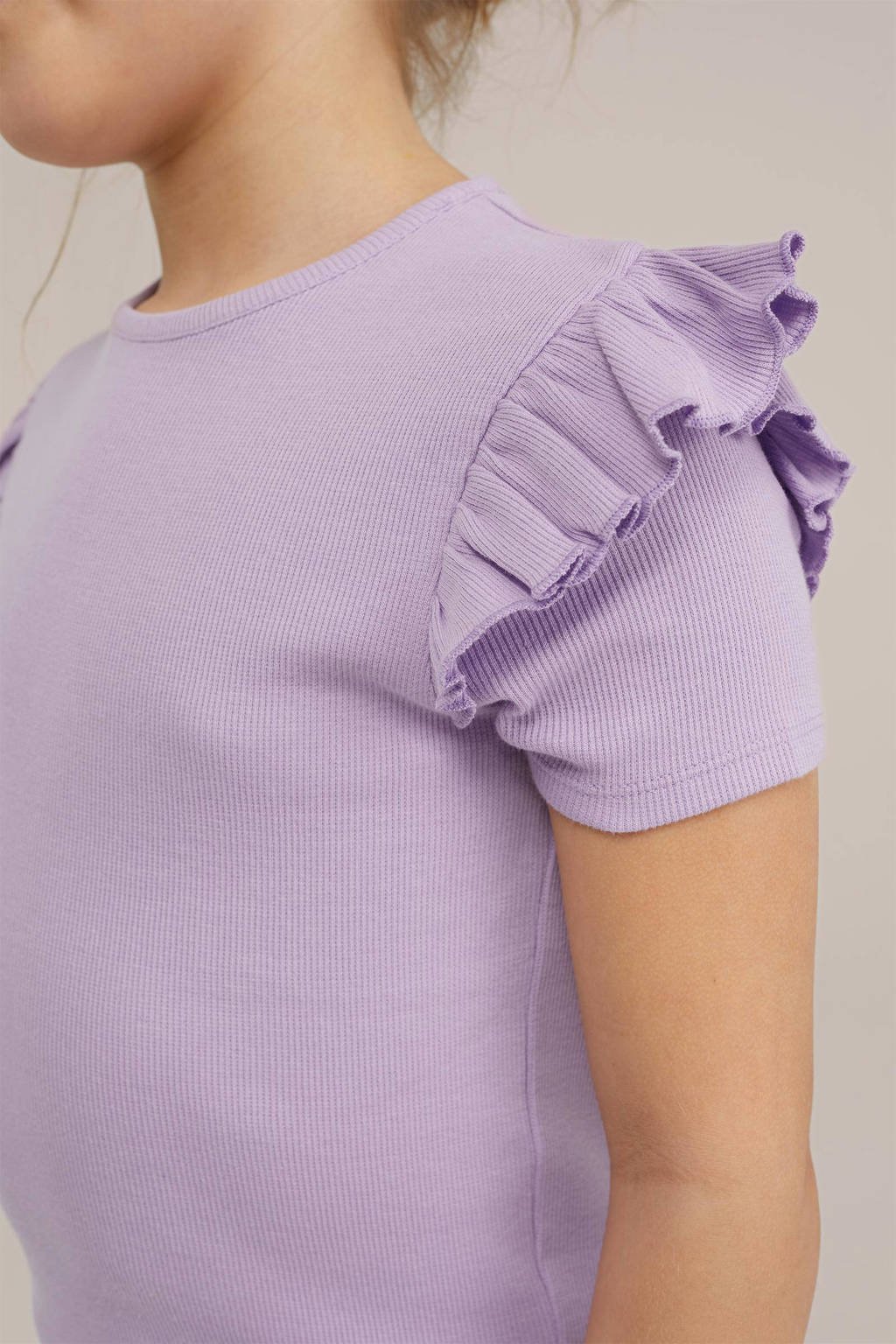 WE Fashion T-shirt paars