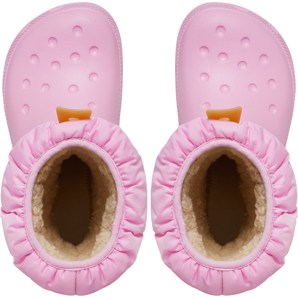 Køb Crocs Pink Tweed/Gum Classic Neo Puff Støvle