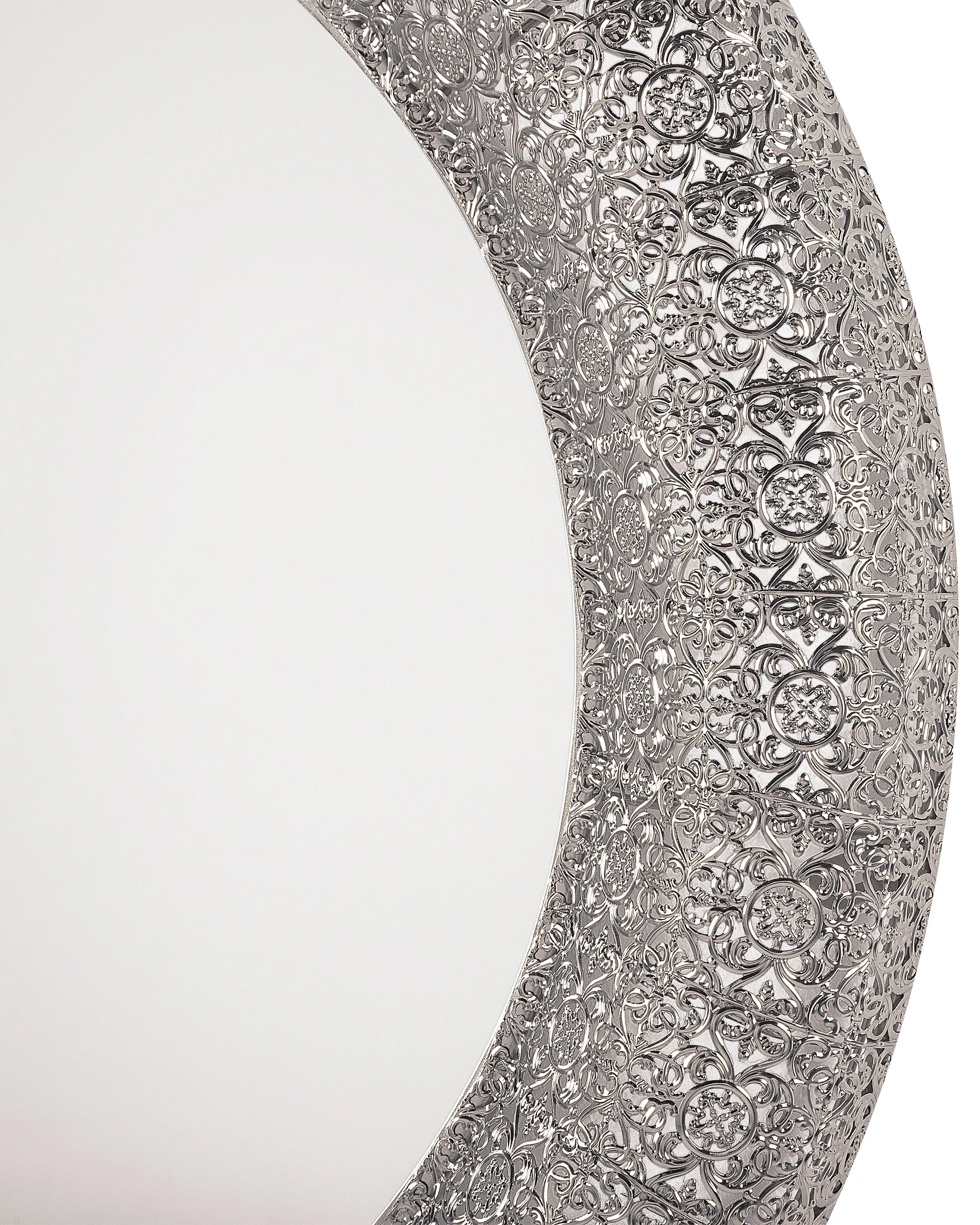 Wandspiegel CHANNAY 80 cm 80 cm Metaal Zilver