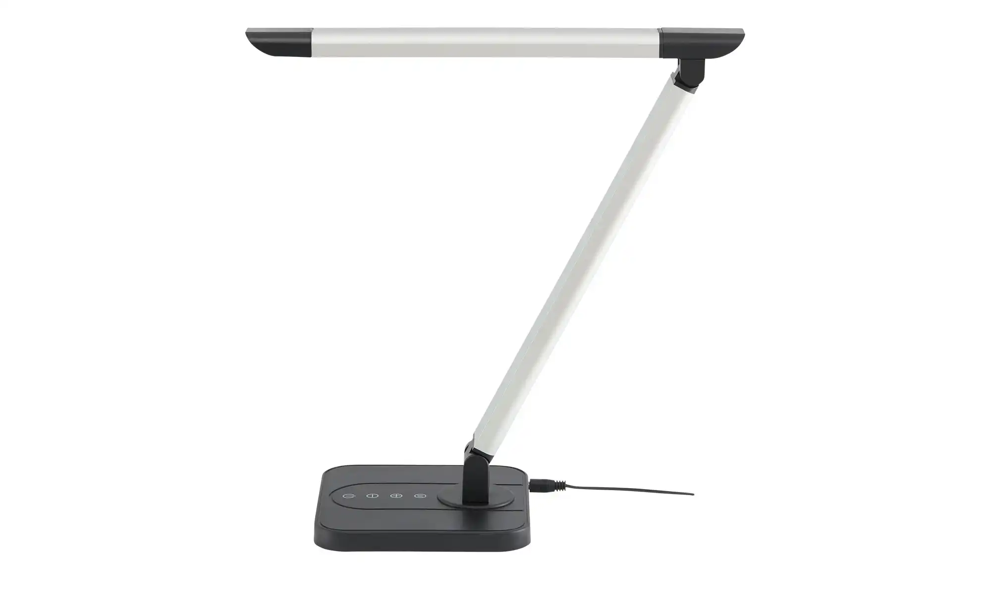 KHG LED-Tischleuchte, 1-flammig, Alu/schwarz