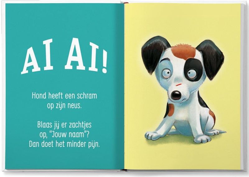 De grote dierenvriend - XL boek met naam en foto (Hardcover)