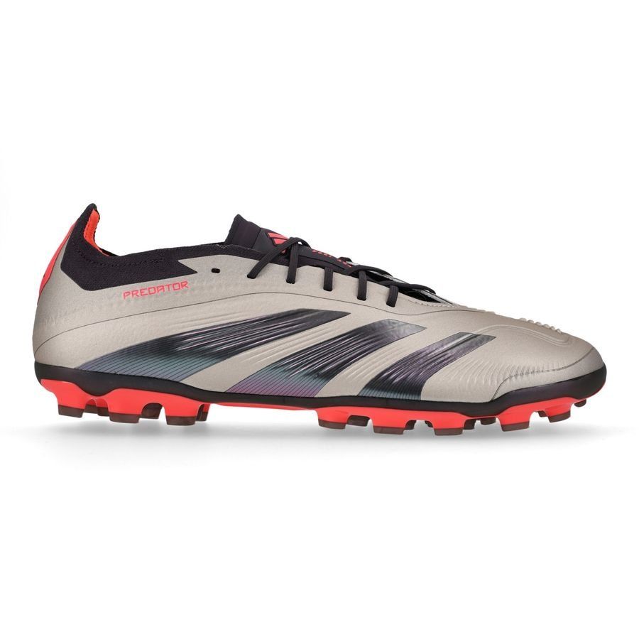 adidas Predator Elite 2G/3G AG Vivid Horizon - Argenté/Aurora Black/Turbo