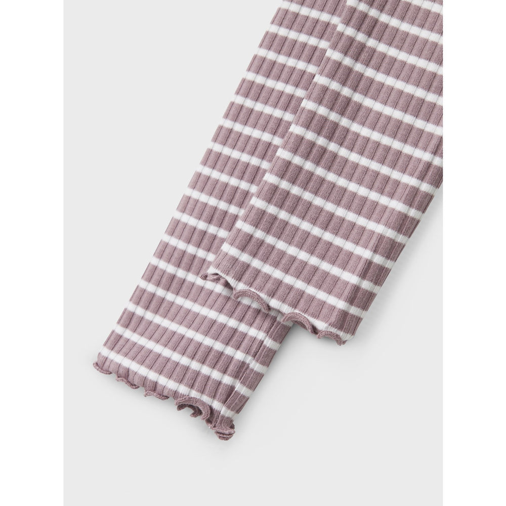 Køb Name It Elderberry Bright White Vemma Leggings