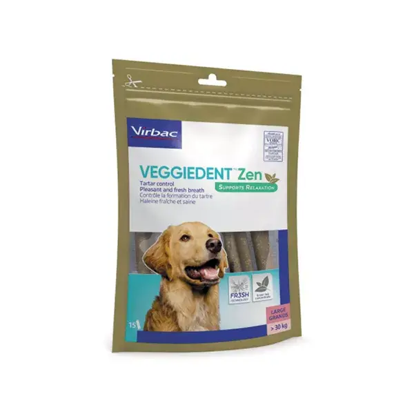 Virbac Veggiedent Zen L 15 unidades