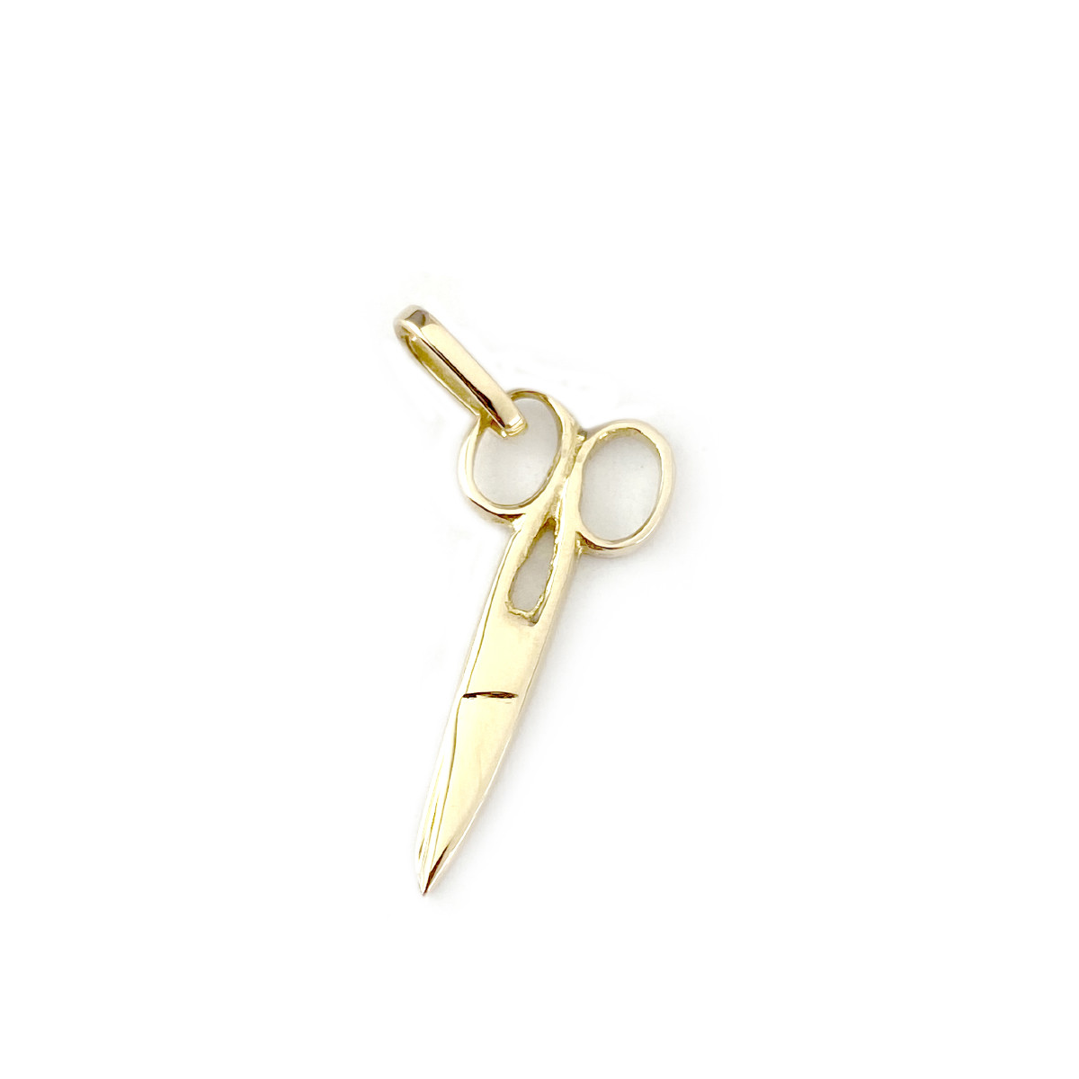 Pendentif ciseau d'occasion or 750 jaune