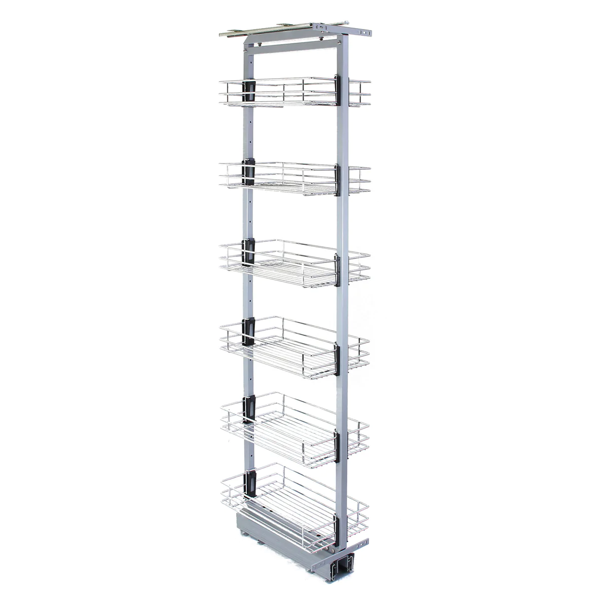 KuKoo Garde-Manger Coulissant de Cuisine – 190-220cm Hauteur Kukoo
