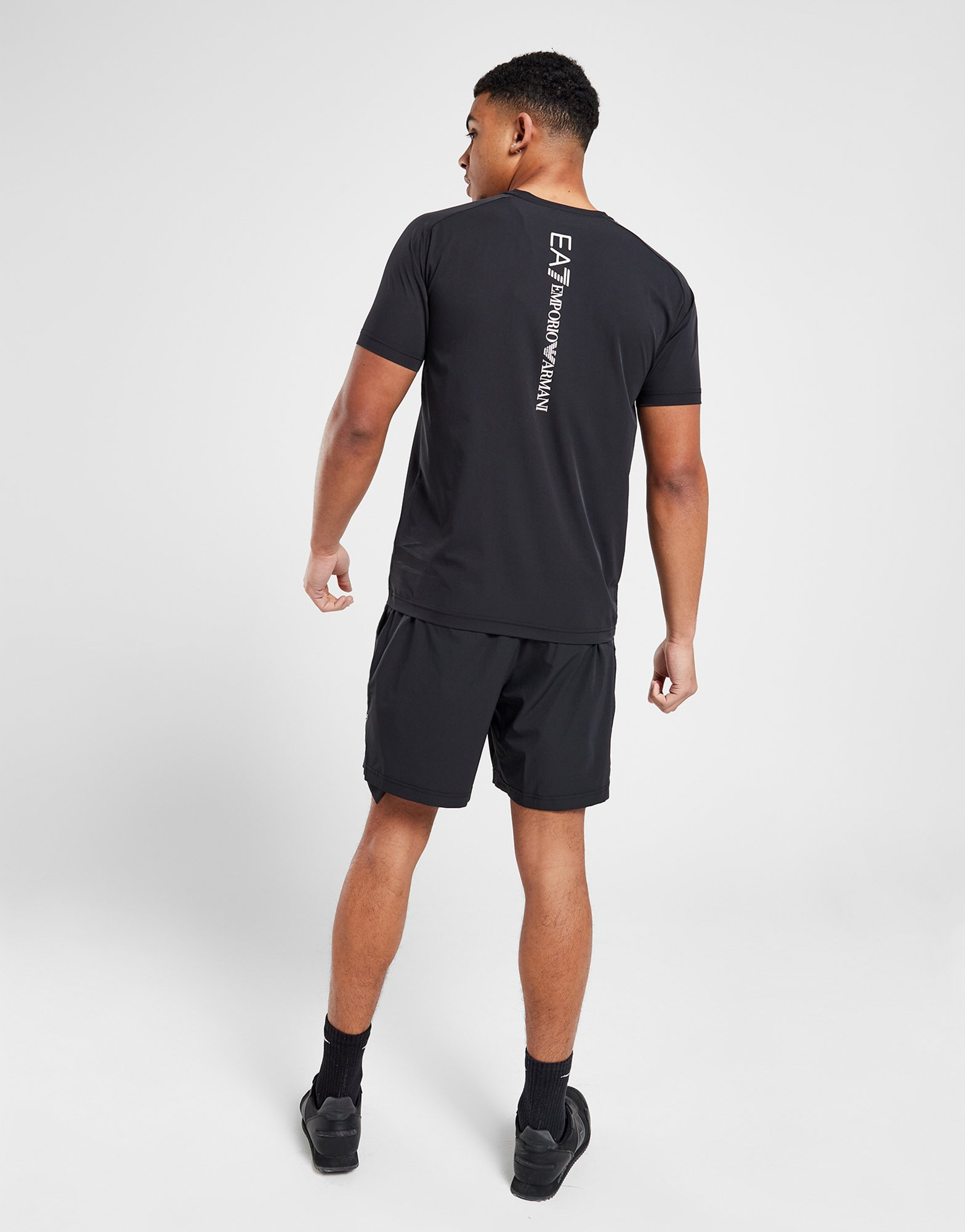 Emporio Armani EA7 Ensemble T-shirt/Short Imprimé Homme