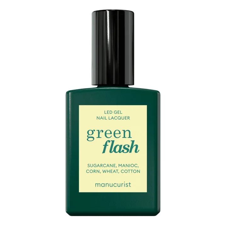 Manucurist Vernis à ongles semi-permanent Green Flash Mimosa - 15 ml