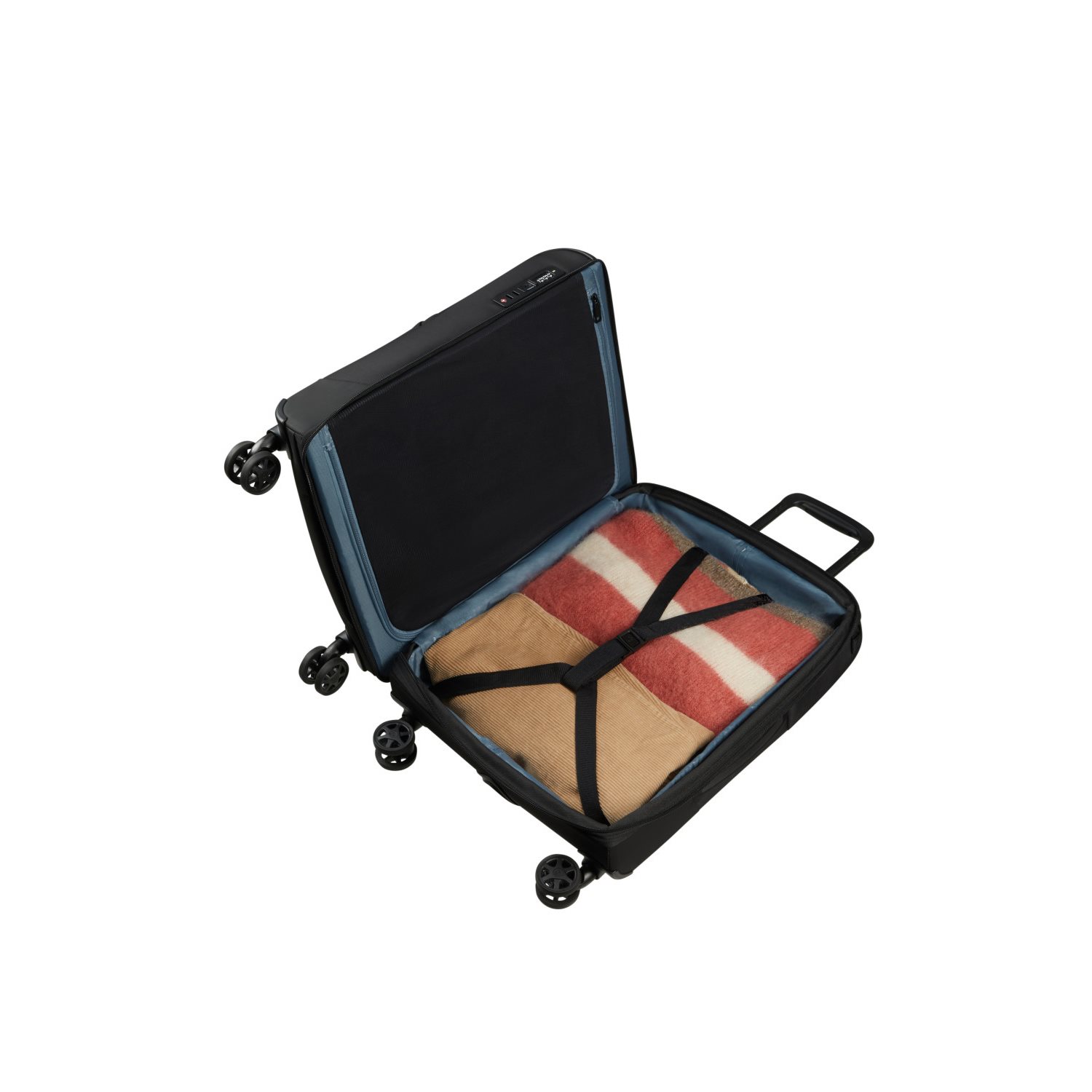 Samsonite BIZ2GO TRVL Spinner 55 DF Expandable black