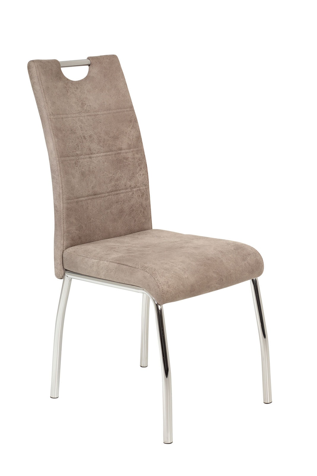 Stuhl Karola II Stoff Vintage Beige
