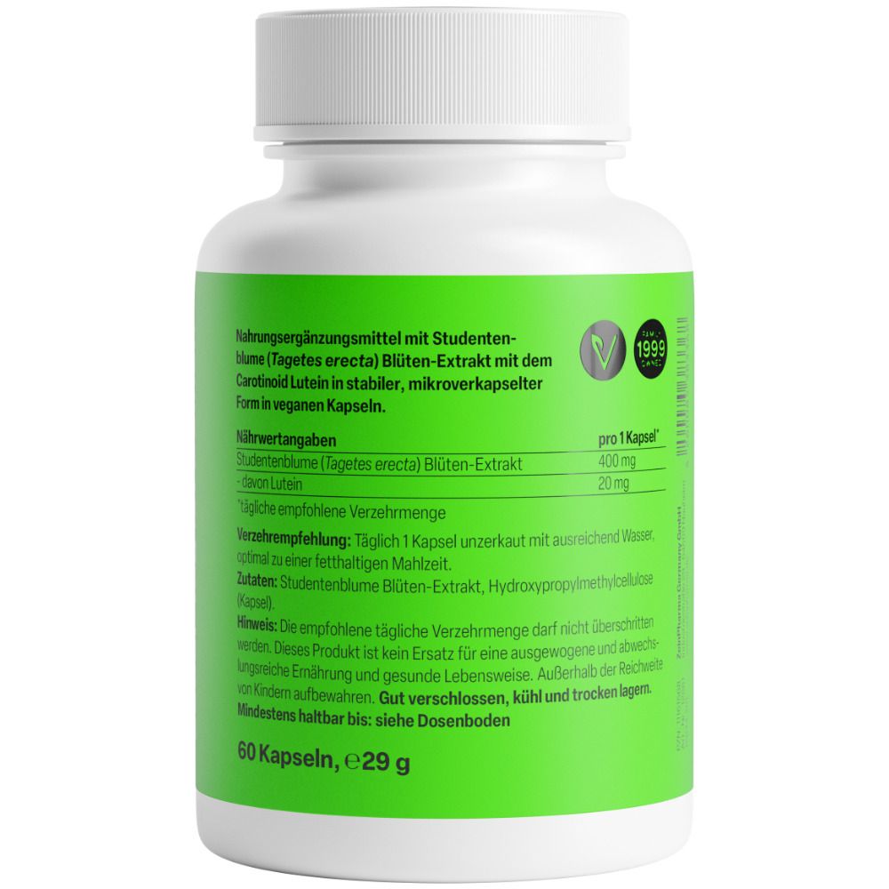 ZeinPharma® Lutein Kapseln 20 mg ZeinPhama