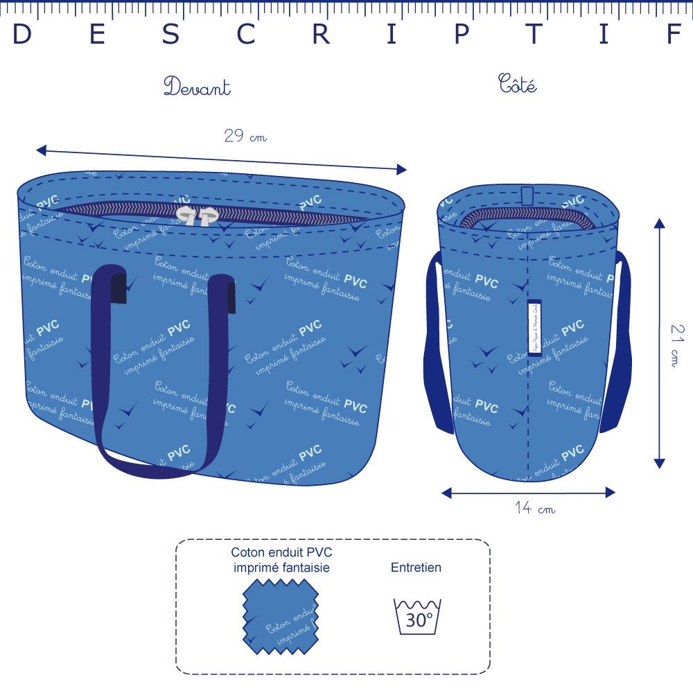 Sac Lunch Isotherme Feuillage Or Rose