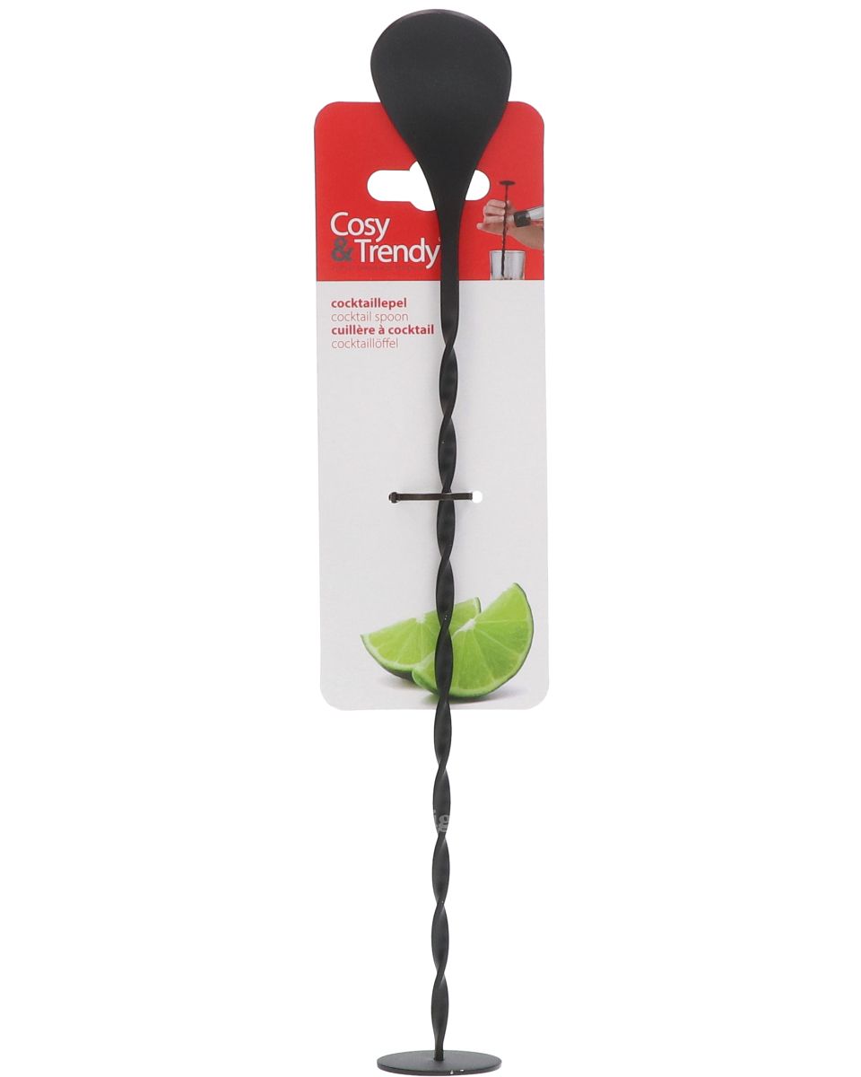Cosy & Trendy Cocktail Lepel Zwart