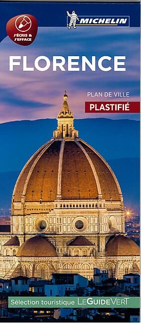 MICHELIN - PLAN DE VILLE FLORENCE PLASTIFIE