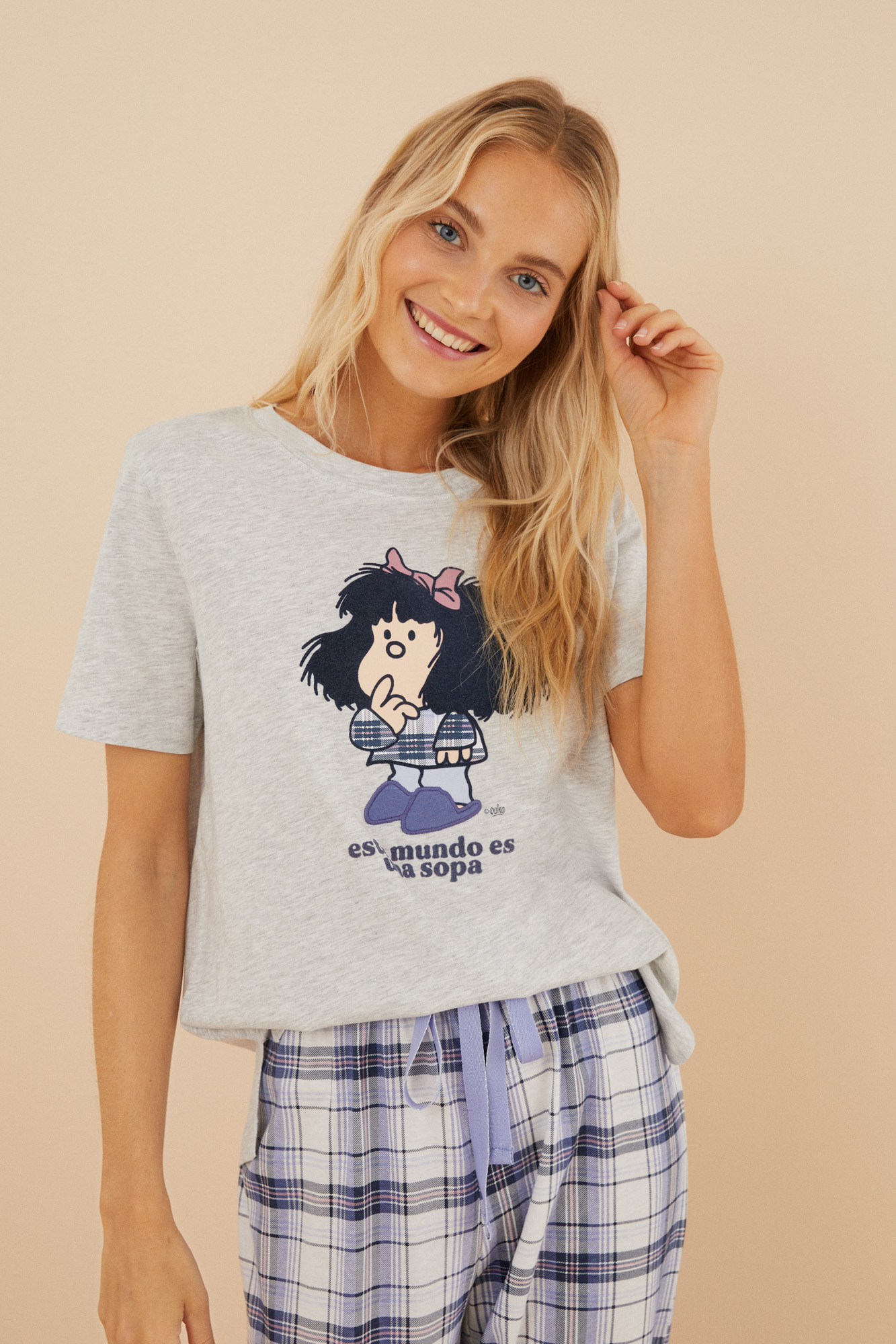 Pijama Mafalda 100% Algodão